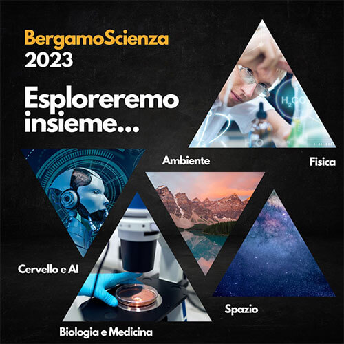 Locandina di Bergamo scienza 2023